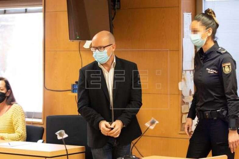 Imagen de Thomas Handrick durante el juicio / EFE Miguel Barreto